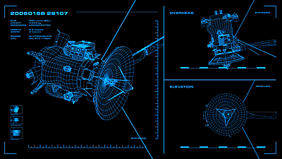 AREA 6 4K Spacecraft Stock Footage Collection